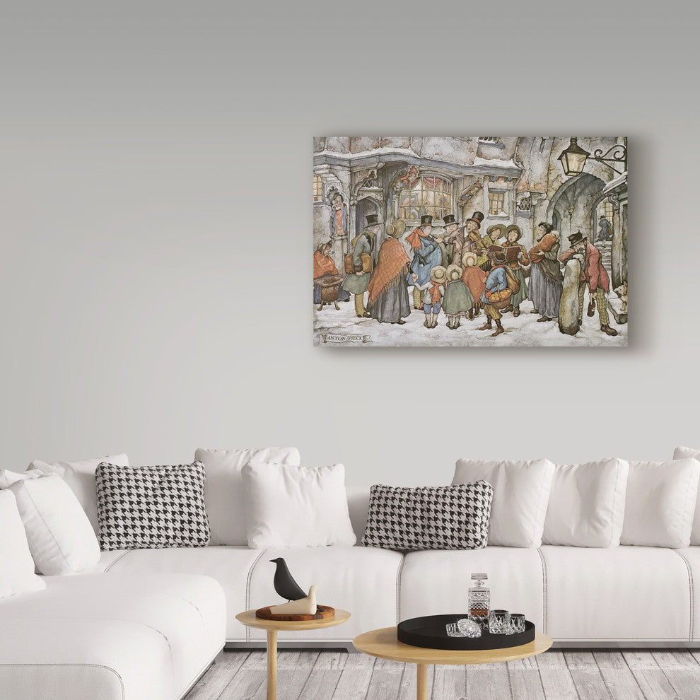 Anton Pieck 'The Busy Town' Canvas Art