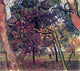 Vincent Van Gogh Study of Pine Trees, 20"x25" Wall Decal Print