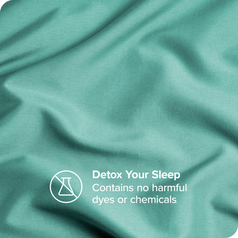Bare Home Microfiber Pillowcases - Multi-Pack, Turquoise, Standard, Set of 4