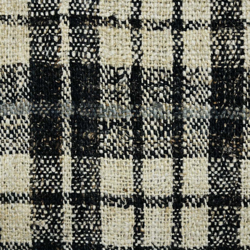 Hampton Eastwood Area Rug, Charcoal, 8' x 10', Plaid