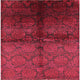 Ahgly Company Indoor Square Mid-Century Modern Area Rugs, 4' Square