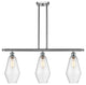 Innovations 516-3I-SN-G654-7-LED 3-Light Island Light, Brushed Satin Nickel