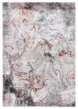 Safavieh Craft Collection CFT864K Rug, Grey/Orange, 9' X 12'