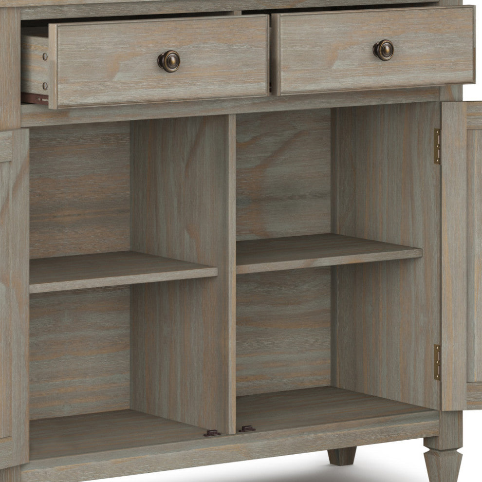 Connaught Entryway Storage Cabinet, Distressed Gray