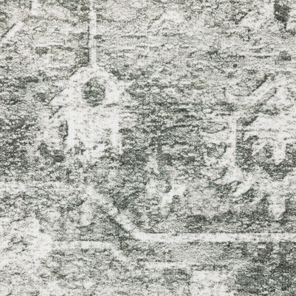 Malibu Mal08 Sage Green/Grey 2' x 8' Rug