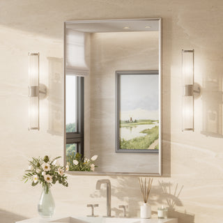 Hollywood Vanity Mirror, Lights,3 Color Lighting Modes, Memory, Gold, 24x32