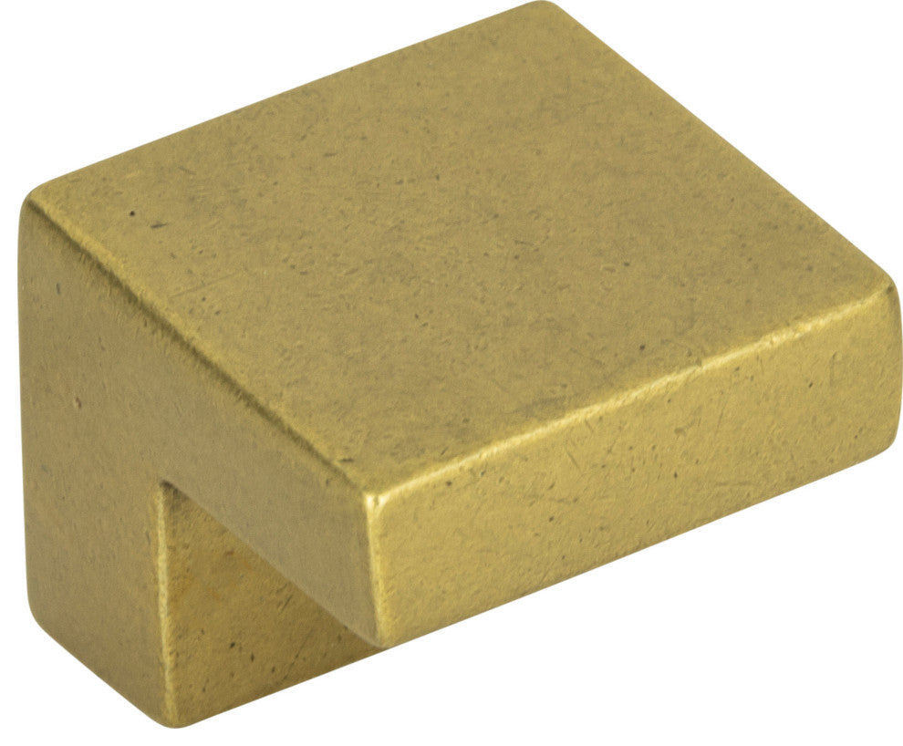 Atlas Homewares A865 Successi 1"L Finger Cabinet Pull - Vintage Brass