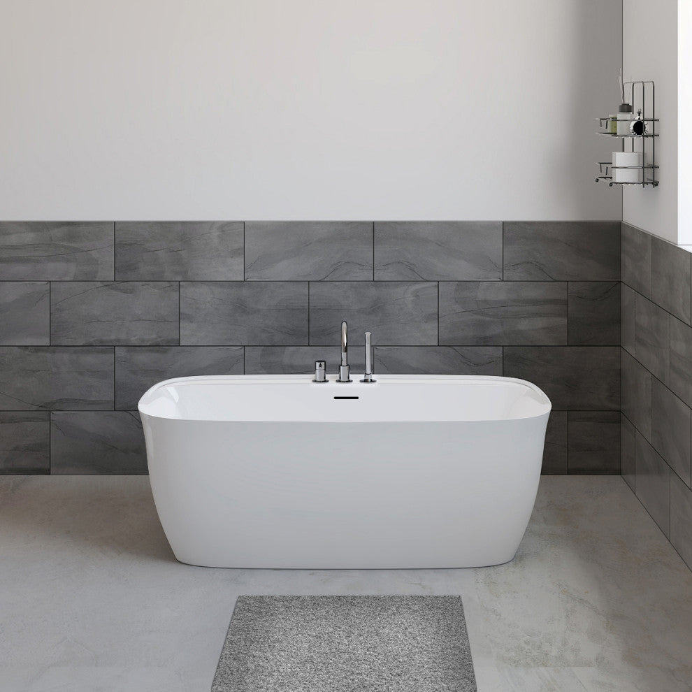 Panya 63" Bathtub, White