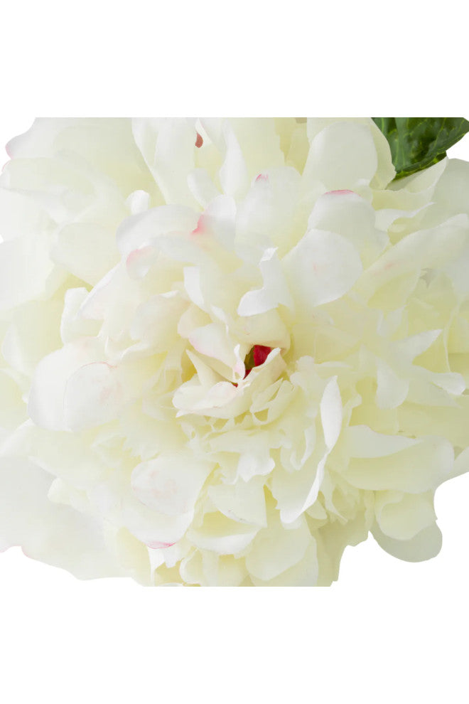 Artificial Blooms Bouquet, 48-Pieces, Eichholtz Peonies, White