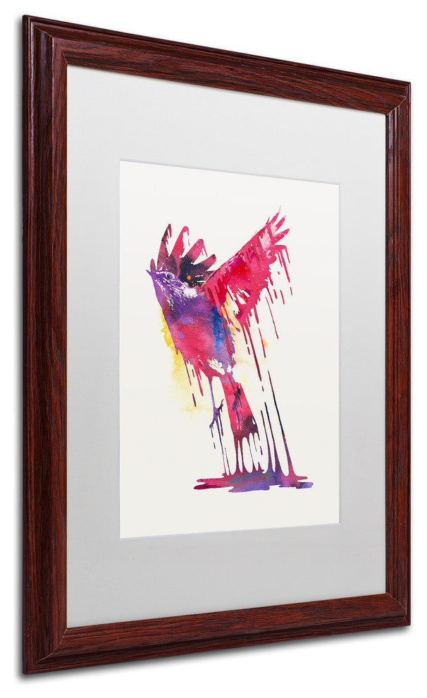 Robert Farkas 'The Great Emerge' Art, Wood Frame, White Mat, 20x16