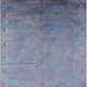 Ahgly Company Indoor Square Mid-Century Modern Area Rugs, 7' Square