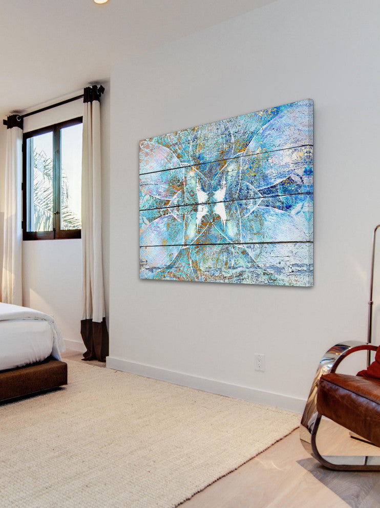 "Succulent Pattern" Painting Print on Canvas by Irena Orlov