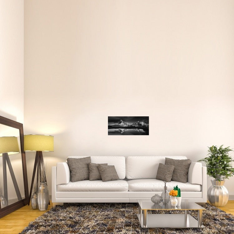 "Morning At Ra Gusela" Stretched Canvas Giclee by Lubos Balazovic, 30x14"