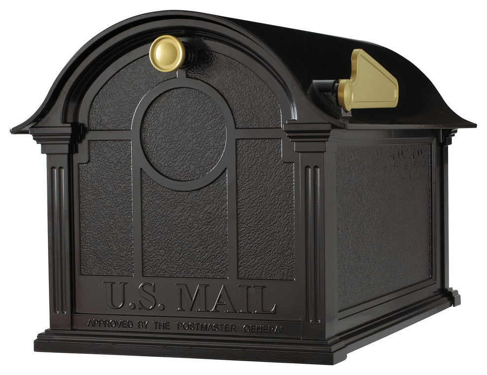 Balmoral Mailbox, Black