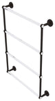 Clearview 4 Tier 24" Ladder Towel Bar with Twisted Accents, Oil Rubbed Bronze