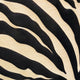 Black Zebra Black Animal Motif Luxury Throw Pillow Double Sided, 20"x26"