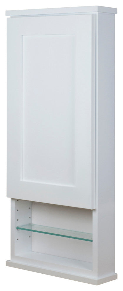 30" Orpheus  On the wall Cabinet with 12" open shelf 2.5" deep
