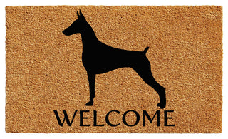 Doberman Doormat, 2'x3'