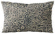 Plutus Blue Gardens Paisley Luxury Throw Pillow, 20"x36"