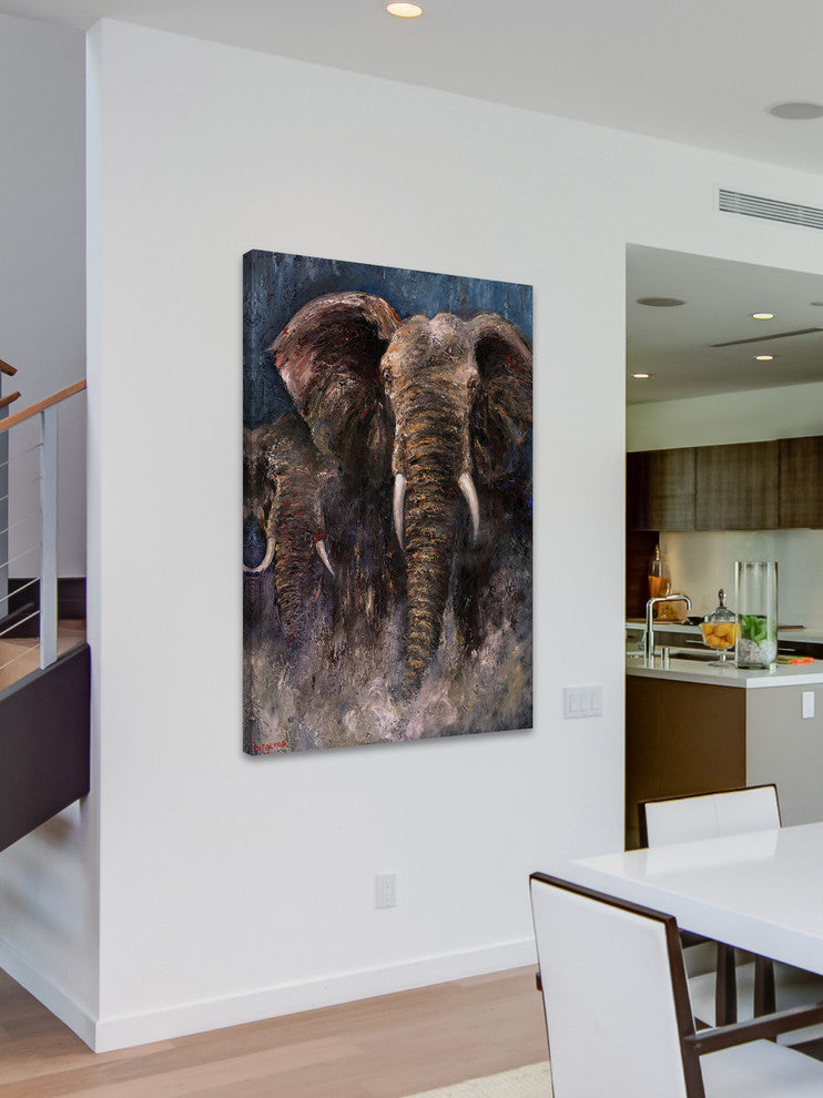 Marmont Hill, "The Leader" by Bergerac Painting Print on Wrapped Canvas, 40x60
