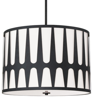 Crystorama Lighting Group ROY-809 Royston 5 Light 24"W Pendant - Black
