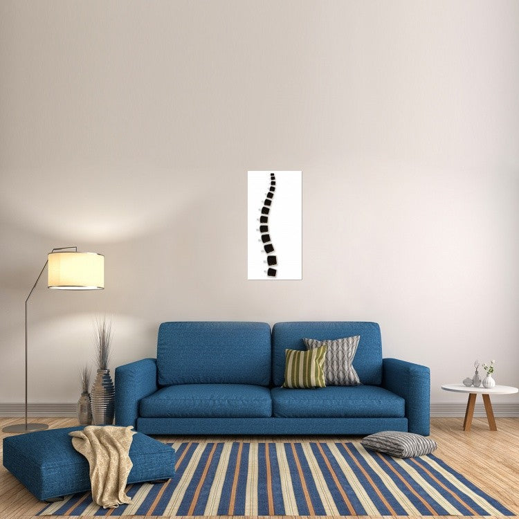 "Backbone Of Coffee" Stretched Canvas Giclee by Wieteke De Kogel, 18x36"