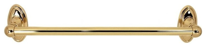 Alno Towel Bar in Polished Brass