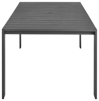 Tahoe 9-Piece Aluminum Dining Set, Gray Charcoal