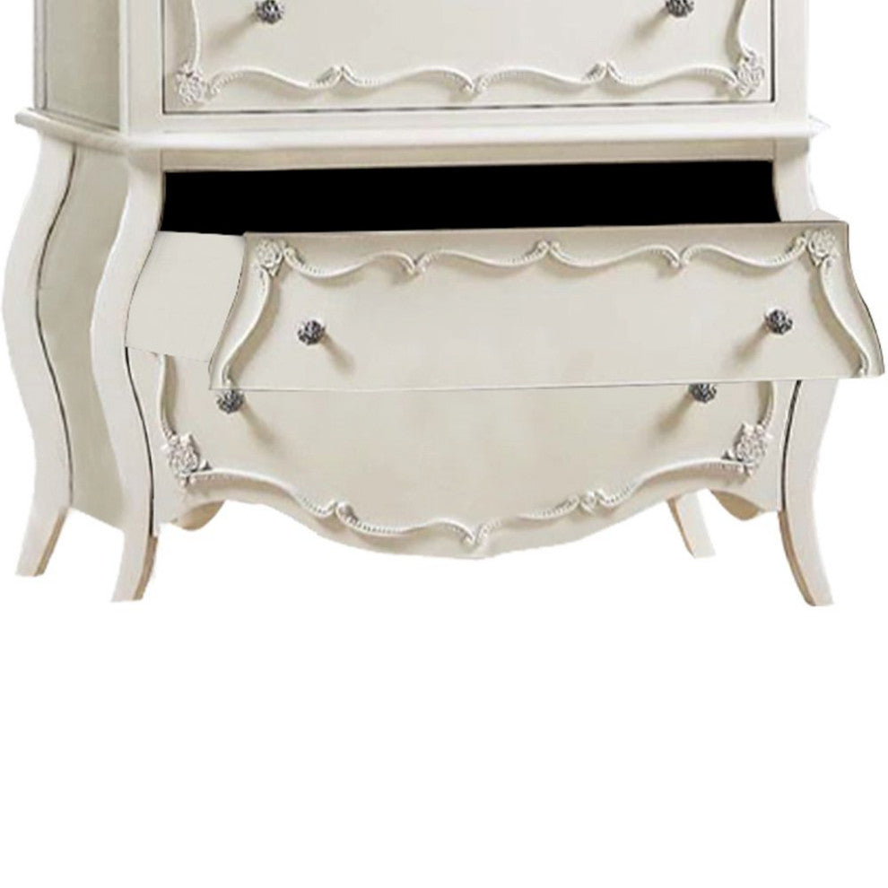 ACME Edalene Chest, Pearl White