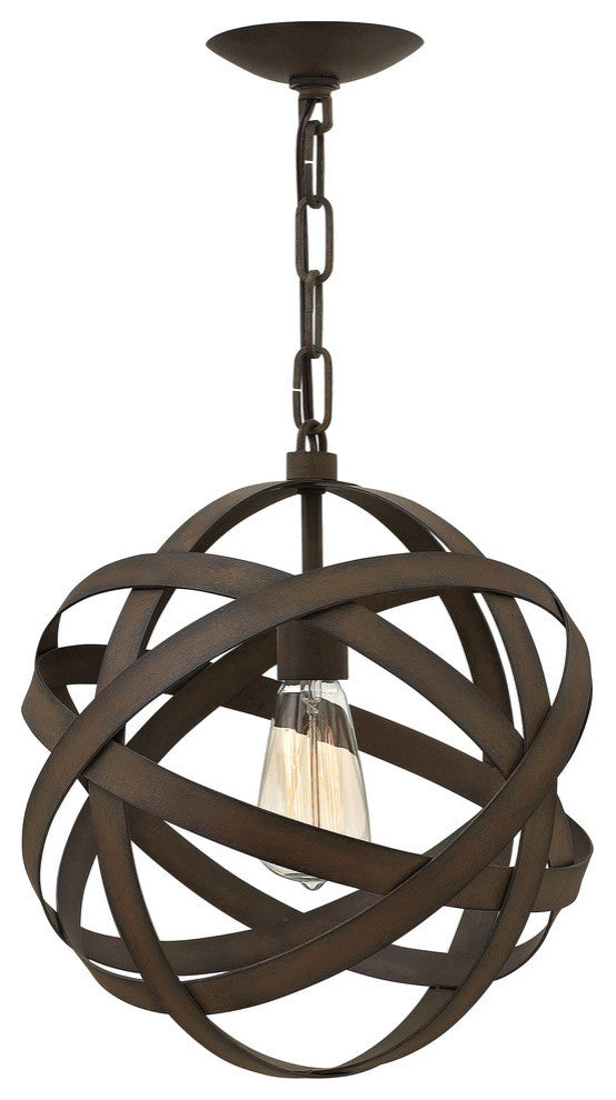 Fredrick Ramond Carson Small Orb Pendant, Vintage Iron