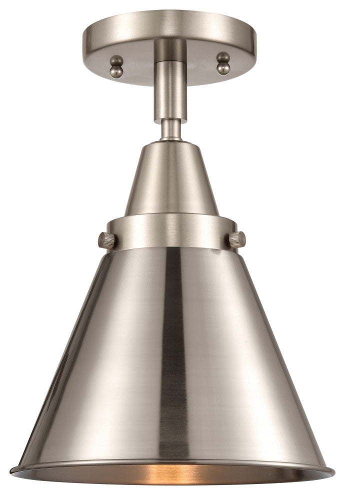Innovations 447-1C-SN-M13-SN-LED 1 Light Flush Mount, Brushed Satin Nickel