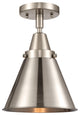 Innovations 447-1C-SN-M13-SN-LED 1 Light Flush Mount, Brushed Satin Nickel