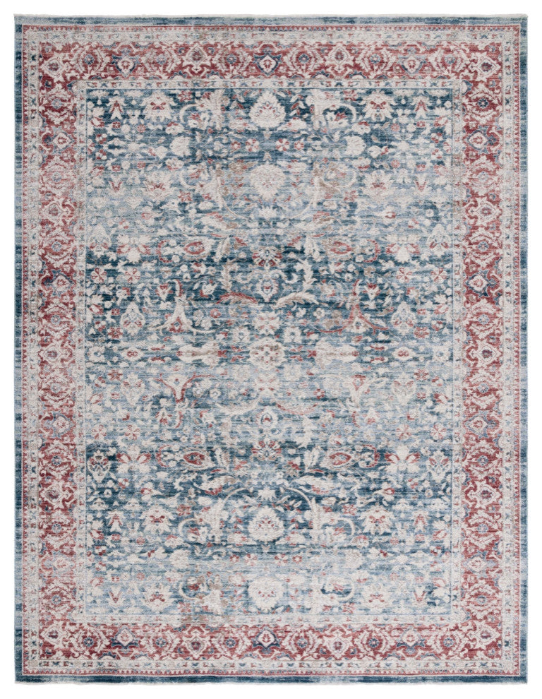 Safavieh Antique Patina ANP640 Rug, Blue/Rust, 9'x11'6"