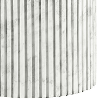 Genoa Marble Coffee Table, White