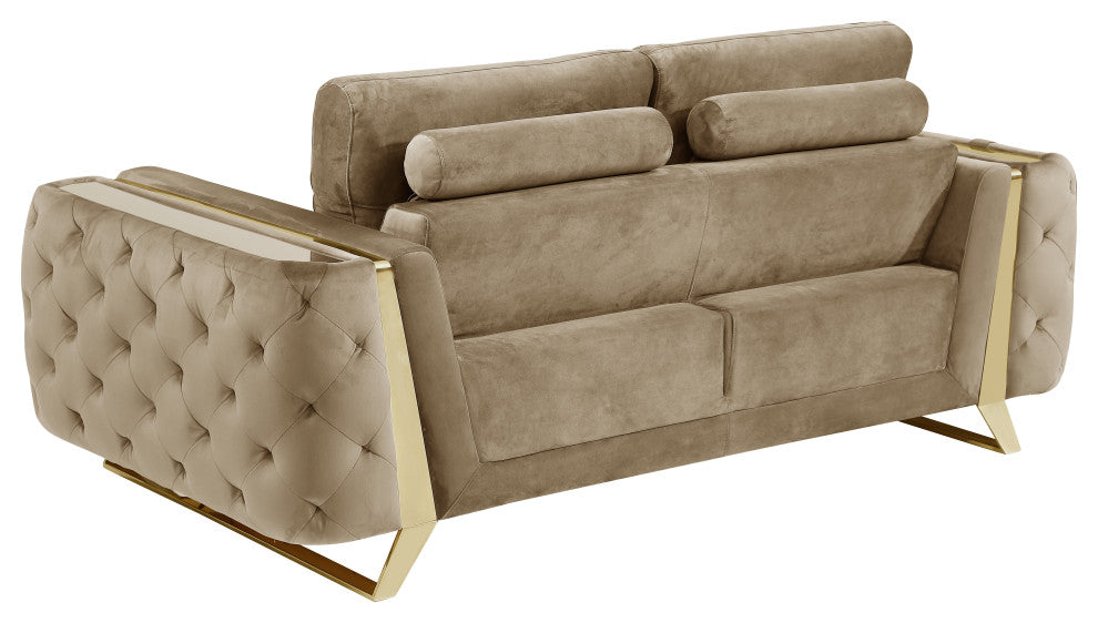 Lorenzo Velvet  Loveseat