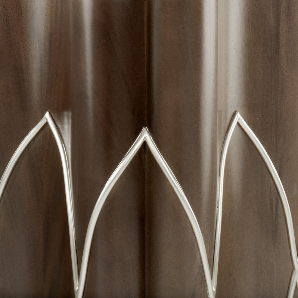 Villa Cherie Chairside Table - Hazelnut