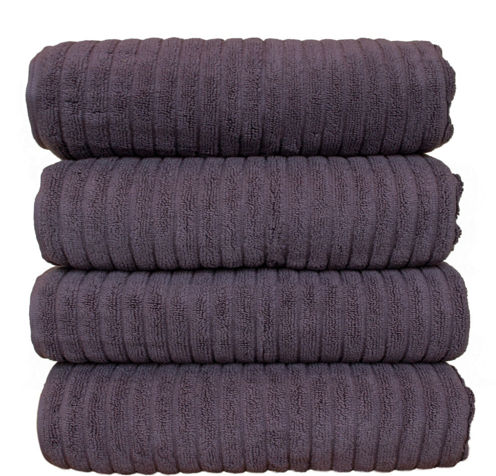 Luxury Hotel and Spa Towel 100% Turkish Cotton, Plum