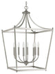 Stanton 8 Light Foyer in Brushed Nickel