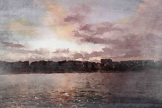 "Red Sky at Night 2" Print on Canvas by Irena Orlov