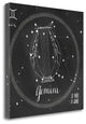 "Night Sky Gemini" By Sara Zieve Miller, Giclee Print on Gallery Wrap Canvas