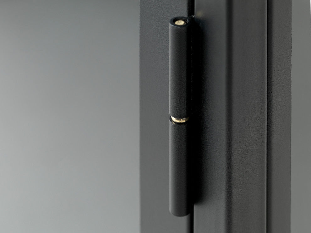 Metal & Glass TV Lowboard