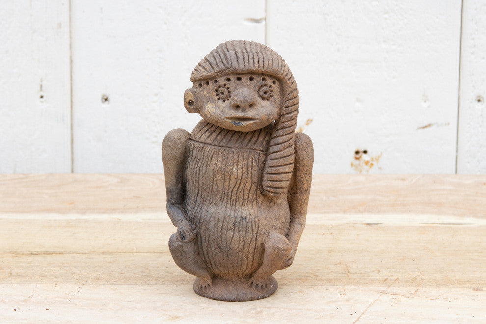 Pre-Columbian Style Clay Figure