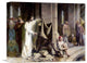 "Pool of Bethesda" Stretched Canvas Giclee by Carl Bloch, 16"x13"