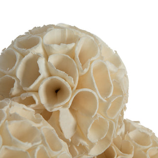 Vickerman Natural Botanicals 4" Sola Crape Ball, 25  Pieces Per Pack