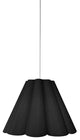 4 Light Kendra Pendant JTone Black, Small Polished Chrome