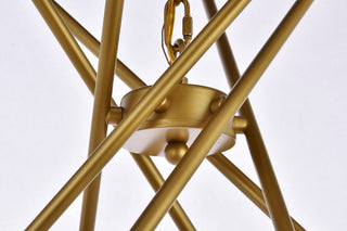 Carys 32" Pendant, Brass