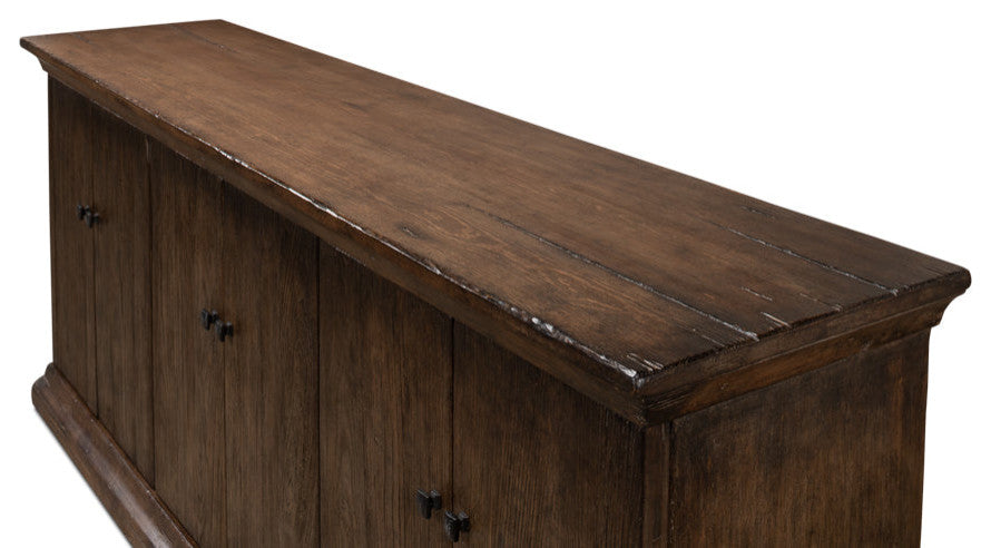 Provincial Storage Sideboard Cabinet For Living Room