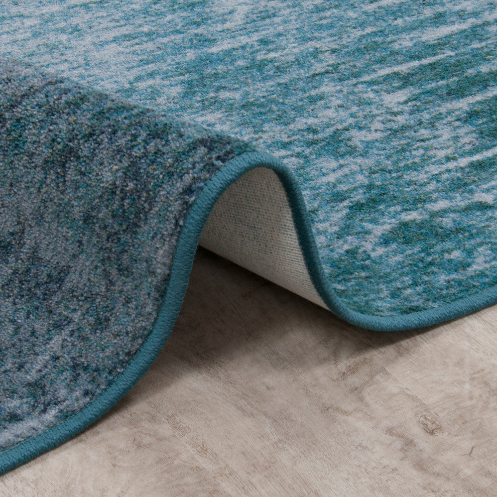 Raku Mirage Lake Rug, 5'4" X 7'8"