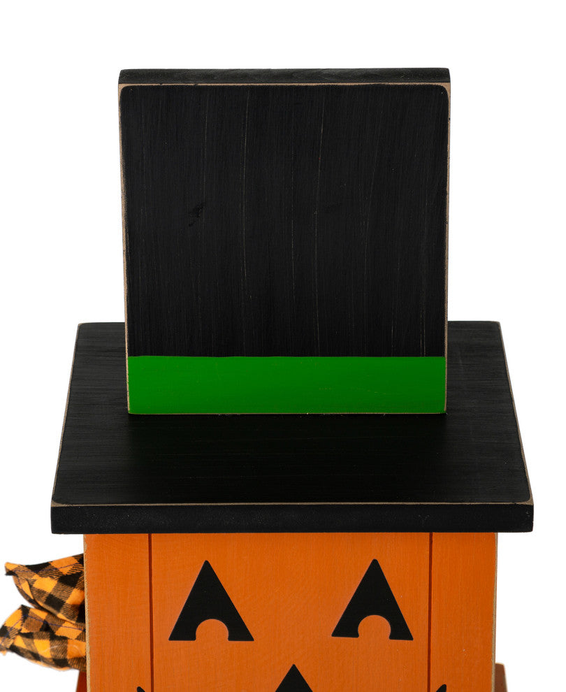 36"H Double Sided Wooden Porch Decor Halloween and Fall