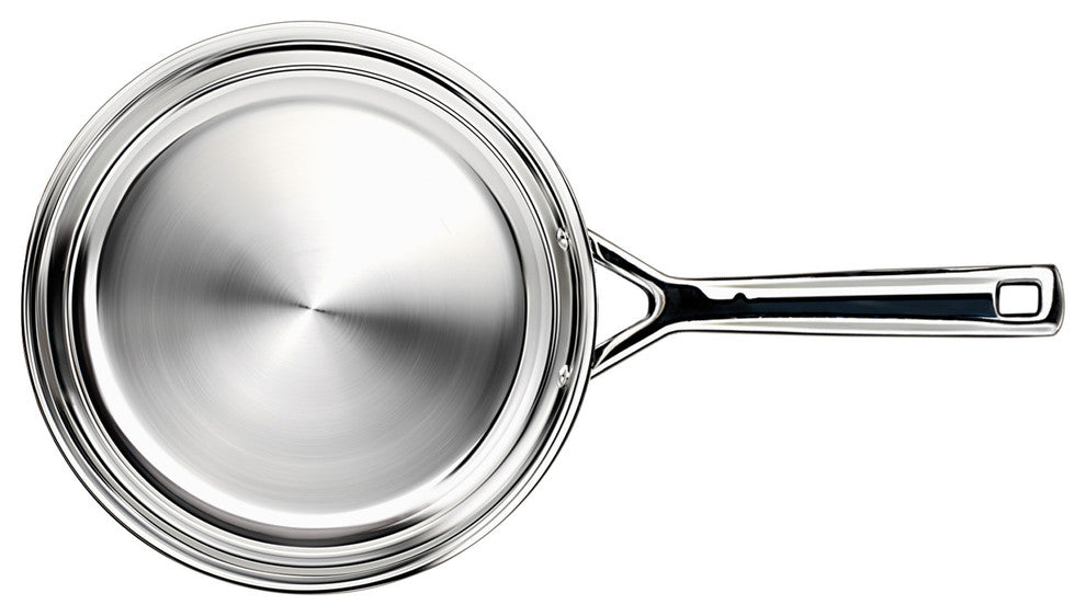 Le Creuset 3-Ply Stainless Steel Uncoated Frying Pan, 24 cm